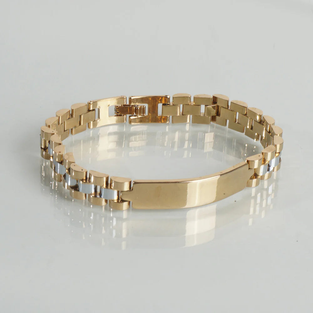 Urban Edge Bracelet Steel Pulse Band Rogue Link Bracelet Titan Grip Wristwear BoldCraft Bracelet