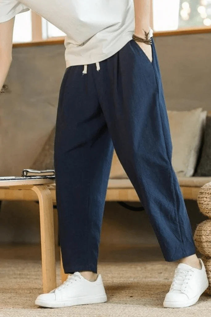 Flyder Industries Men's Premium Urban Baggy Trousers – Relaxed Fit, Streetwear Style, All-Day Comfort  Classic Wide-Leg Baggy Trousers for Men – Breathable Cotton Blend, Relaxed Fit, Everyday Streetwear