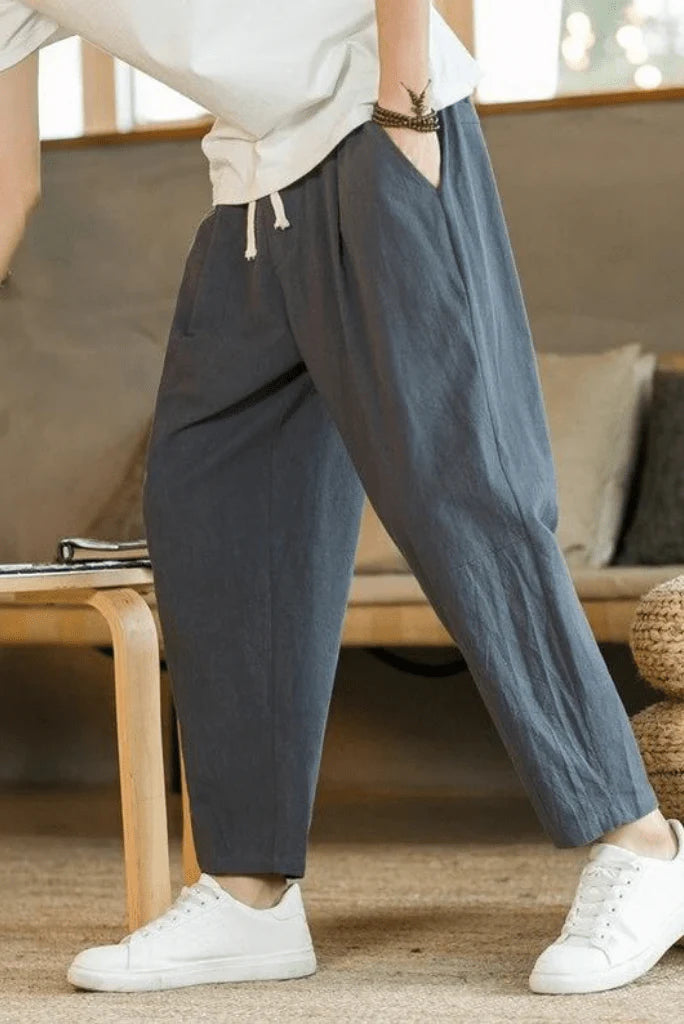 Flyder Industries Men's Premium Urban Baggy Trousers – Relaxed Fit, Streetwear Style, All-Day Comfort  Classic Wide-Leg Baggy Trousers for Men – Breathable Cotton Blend, Relaxed Fit, Everyday Streetwear